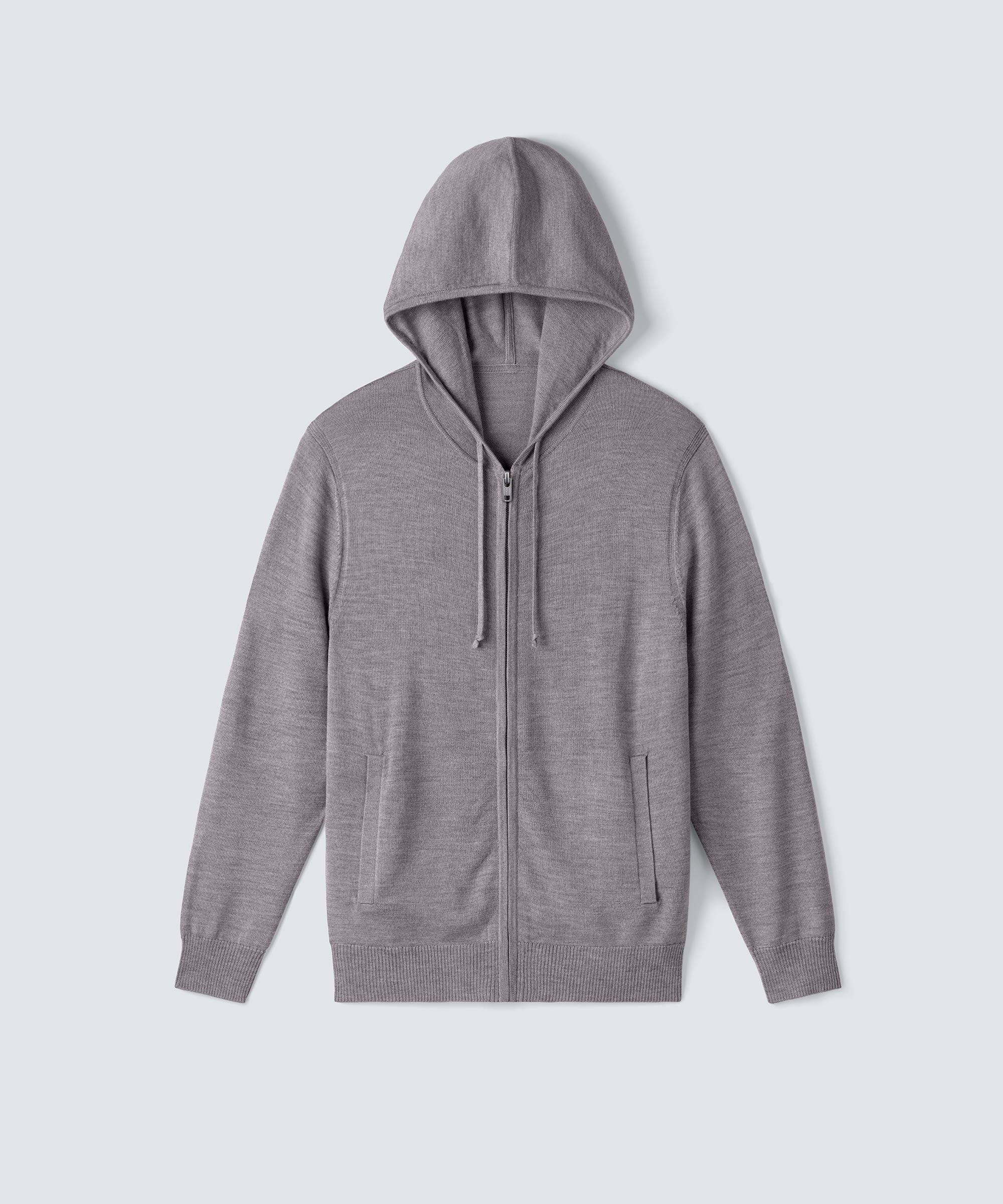 Men's Knit Merino Hoodie - Image 10