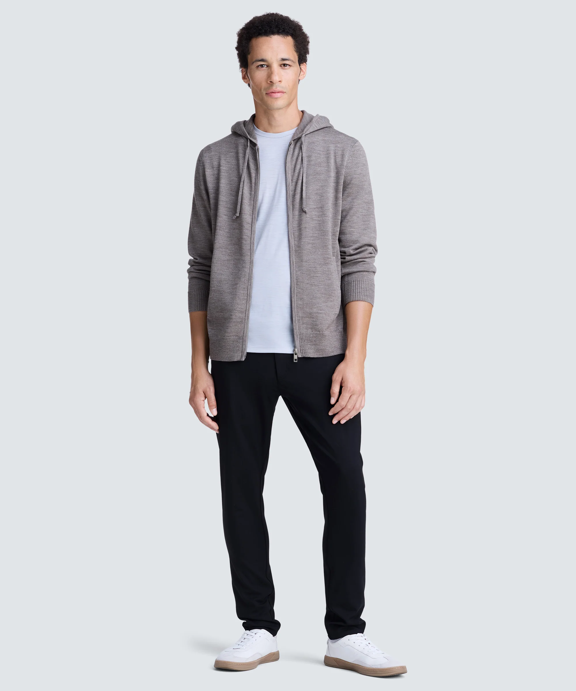 Men's Knit Merino Hoodie - Image 8