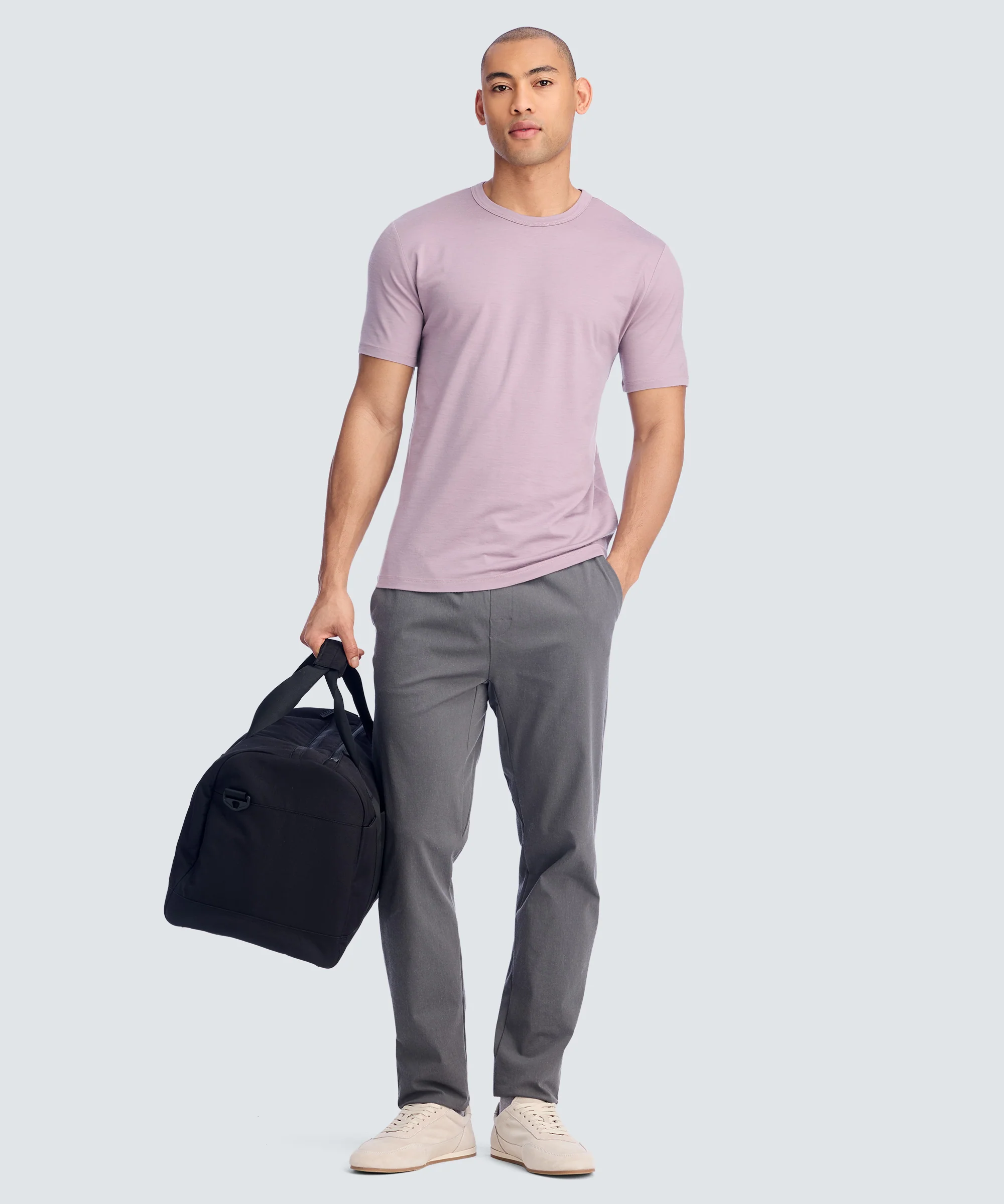 Men's Merino Crew Neck T-Shirt - Image 125