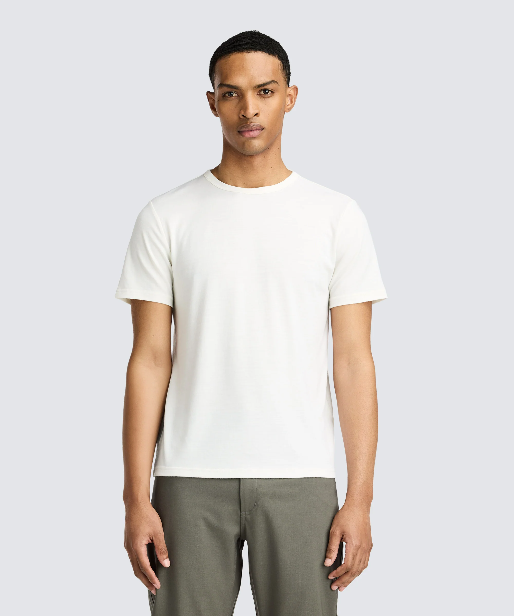 Men's Tall Merino Crew Neck T-Shirt - Image 18